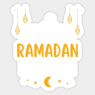 Cute Ramadan Muslims Holy Month Fasting 2022 Sticker